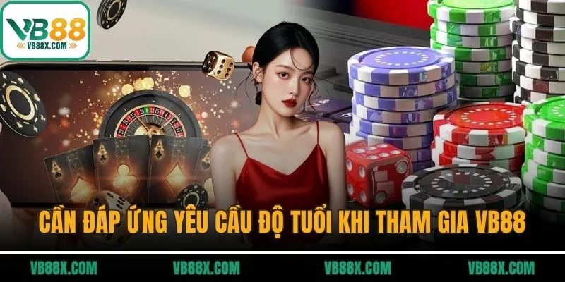 vb88 Cần đáp ứng yêu cầu độ tuổi khi tham gia VB88