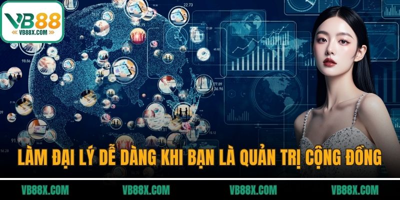Đại Lý VB88 Làm đại lý VB88 dễ dàng khi bạn là quản trị cộng đồng